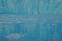 painting titled Floating Ice, Prince William Sound, Alaska