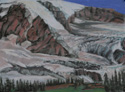 drawing titled Nisqually Glacier Mount Rainier